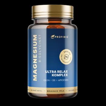 PROFIBIO PREMIUM Magnesium bisglycinát ULTRA RELAX KOMPLEX (+ vitamín B6, GABA, Apigenin z rumančeku) 90 kapsúl