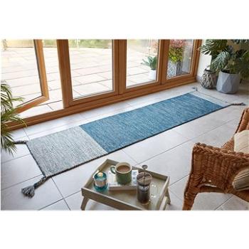 Ručne všívaný kusový behúň Infinite Indira Blue 60×200 cm (276452-103438)