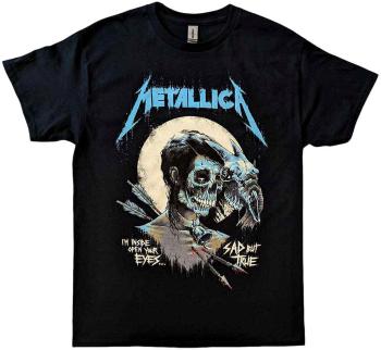 Metallica Tričko Sad But True Poster Unisex Black L