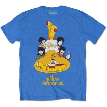 The Beatles tričko Yellow Submarine Sub Sub Modrá 9 – 10 rokov