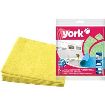 YORK utierka pre domácnosť perforovaná 6 ks, mix farieb (5903355000082)