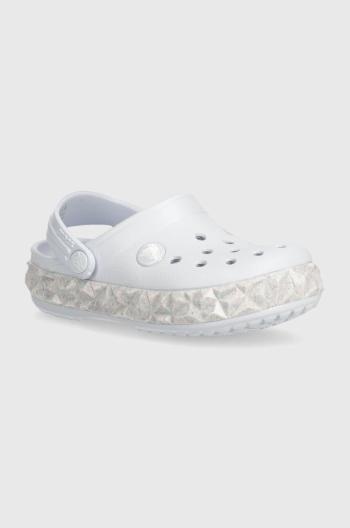 Detské šľapky Crocs Geometric Glow Band