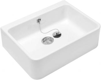 VILLEROY & BOCH VILLEROY & BOCH - O.novo Keramický drez na dosku, 50x41 cm, CeramicPlus, alpská biela 632100R1