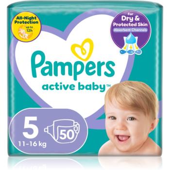 Pampers Active Baby Size 5 eldobható pelenkák 11-16 kg 50 db