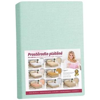 Bellatex Plátené – 90 × 200 cm – mentol (5363)