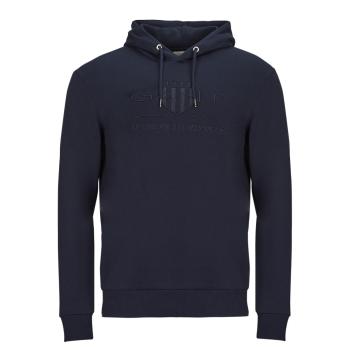 Gant  REG TONAL SHIELD HOODIE  Mikiny Námornícka modrá