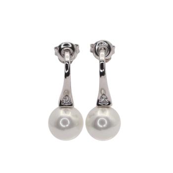 Strieborné náušnice 92718