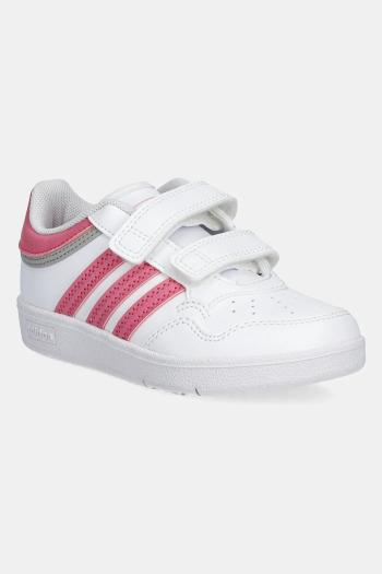 Detské tenisky adidas Originals HOOPS 4.0 ružová farba, JI0907