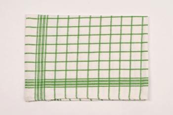 Dobrý Textil Bavlnená kuchynská utierka MONA - Zelená