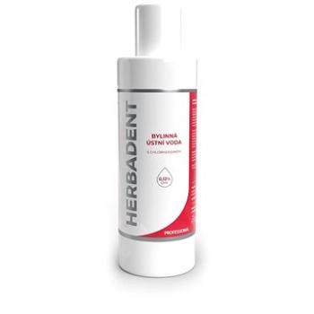 HERBADENT Professional bylinná ústna voda s CHX 240 ml (8594021371970)