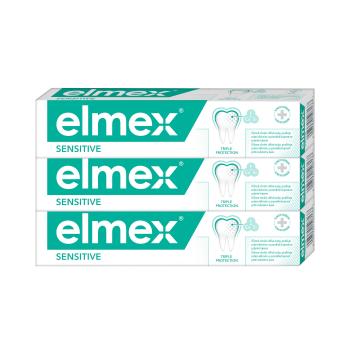 Elmex Sensitive zubní pasta 3×75 ml