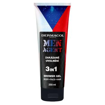 Dermacol Sprchový gél Zakázané uvoľnenie Men Agent (3in1 Shower Gél) 250 ml