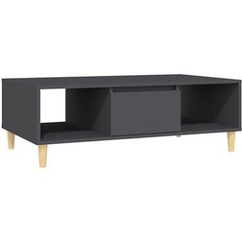 SHUMEE Konferenčný stolík sivý 103,5 × 60 × 35 cm drevotrieska, 806015