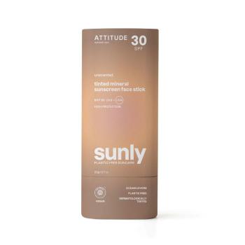 ATTITUDE Tónovaná tyčinka na tvár a pery SPF 30 bez vône 20 g
