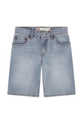 Detské rifľové krátke nohavice Levi's NEW 511 SLIM FIT DENIM SHORT nastaviteľný pás 8EM374