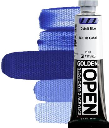 Golden Artist Colors Open Akrylová farba Cobalt Blue 59 ml 1 ks