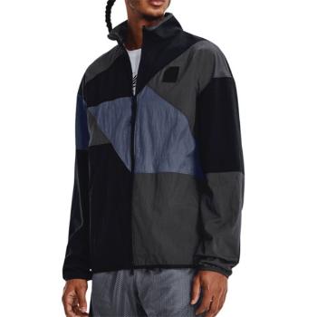 Under Armour Curry FZ Woven Jacket-BLK - XL