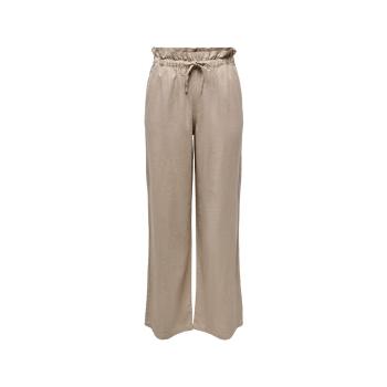 Only  Pants Caro Wide  - Oxford Tan  Nohavice Béžová