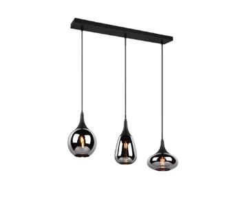 Závesné osvetlenie Trio Lumina čierna 317000332