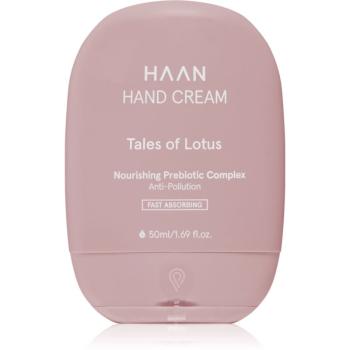 HAAN Hand Care Hand Cream rýchlo sa vstrebávajúci krém na ruky s prebiotikami Tales of Lotus 50 ml