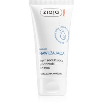 Ziaja Med Hydrating Care nočný protivráskový krém pre citlivú a suchú pleť 50 ml