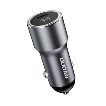 DUDAO R14 Autonabíjačka USB Typ-C 30W strieborná