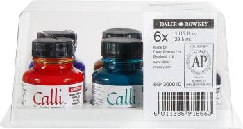 Daler Rowney Calli Sada kaligrafických tušov 6 x 29,5 ml