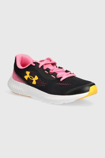 Detské topánky Under Armour GGS Charged Rogue 4 ružová farba