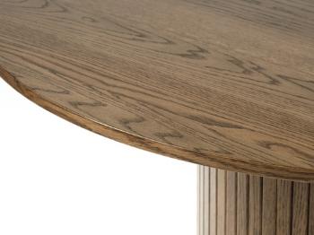Jedálenský stôl Unique Furniture NOLA 120x120 cm hnedý drevo 46202930