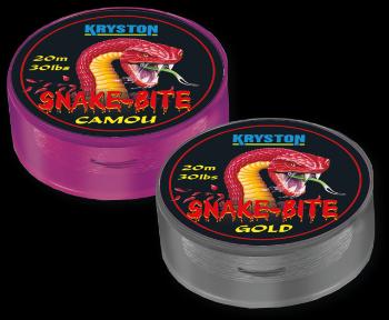 Kryston poťahovaná šnúrka snake bite camou 20 m - 30 lb