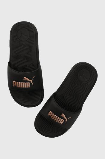 Šľapky Puma Cool Cat 2.0 dámske, čierna farba