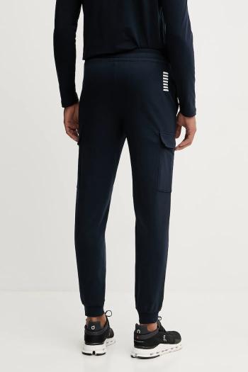 Bavlnené tepláky EA7 Emporio Armani béžová farba, jednofarebné, PJVRZ.8NPP67