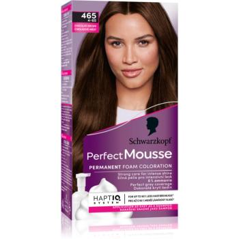 Schwarzkopf Perfect Mousse permanentná farba na vlasy odtieň 465 Chocolate brown 1 ks