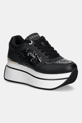 Tenisky Guess CAMRIO9 čierna farba, FLTCM9 FAL12