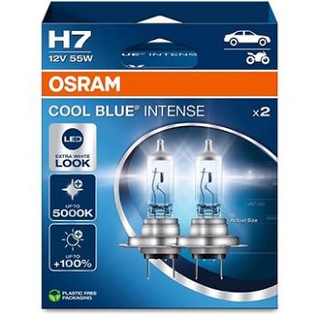 OSRAM H7 Cool Blue Intense Next Generation, 12 V, 55 W, PX26d, Duobox (64210CBN-HCB)