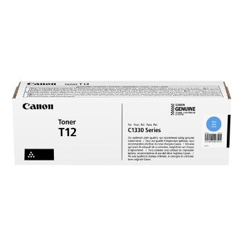 CANON T-12 C - originálny toner, azúrový, 5300 strán