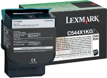 Toner LEXMARK C544X1KG fekete