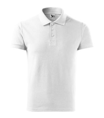 MALFINI Pánska polokošeľa Cotton Heavy - Biela | L