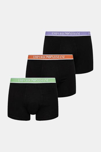 Boxerky Emporio Armani Underwear 3-pak čierna farba, EM000261 AF10779