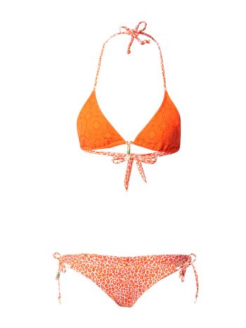 Banana Moon Bikini  narancs / világos-rózsaszín / fehér