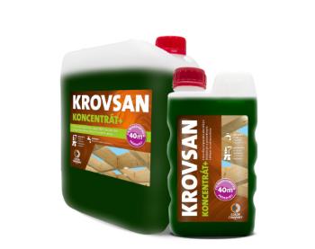 KROVSAN KONCENTRÁT + - Koncentrát na ochranu dreva proti škodcom 1 L hnedý