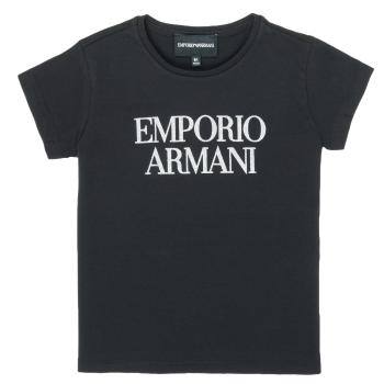 Emporio Armani  8N3T03-3J08Z-0999  Tričká s krátkym rukávom Čierna