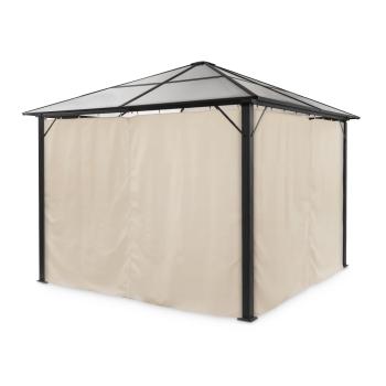 Blumfeldt Pantheon Solid Sky, pavilón so 4 bočnými stenami, 3 x 3 m, polykarbonát, hliník
