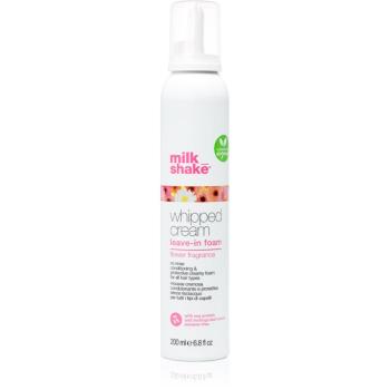 Milk Shake Whipped Cream bezoplachová hydratačná starostlivosť pre farbené vlasy Flower Fragrance 200 ml