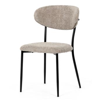 Jedálenská stolička Autronic 50x84 cm béžová látka CT-W1021 LAN2