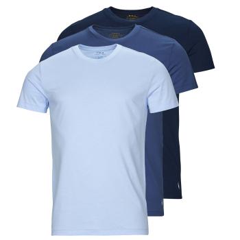 Polo Ralph Lauren  3 PACK CREW UNDERSHIRT  Tričká s krátkym rukávom Modrá