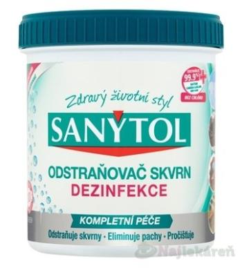 SANYTOL DEZINFEKCIA ODSTRAŇOVAČ ŠKVŔN 450g