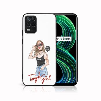 MY ART Ochranný obal Realme 8 5G -TOUGH GIRL (131)