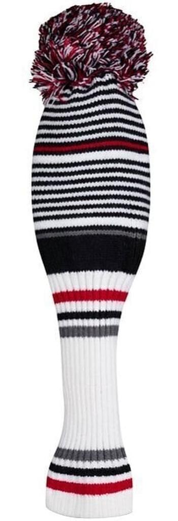 Callaway Pom Pom Fairway White/Black/Charcoal/Red Fairwaywood Headcover