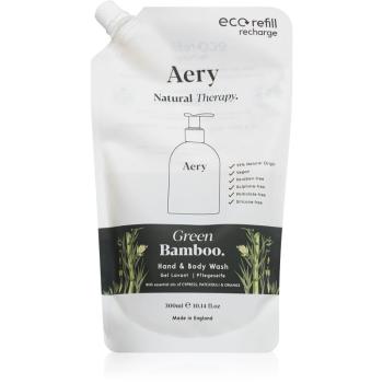 Aery Botanical Green Bamboo tekuté mydlo na ruky a telo náhradná náplň 300 ml